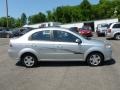 Ice Silver Metallic - Aveo LT Sedan Photo No. 8