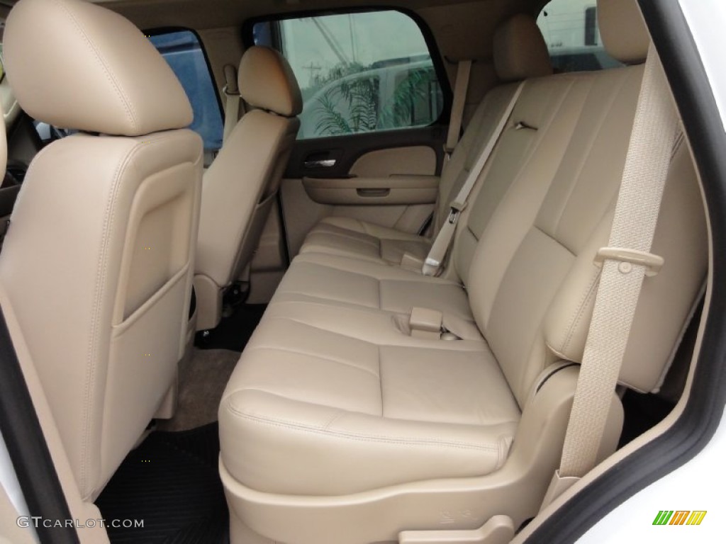 Light Cashmere/Dark Cashmere Interior 2012 Chevrolet Tahoe Hybrid 4x4 Photo #66009402