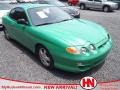 2000 Tropic Green Hyundai Tiburon Coupe  photo #2