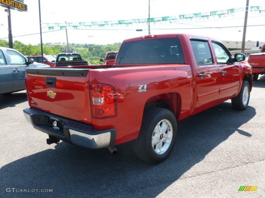 2009 Silverado 1500 LT Z71 Crew Cab 4x4 - Victory Red / Ebony photo #7