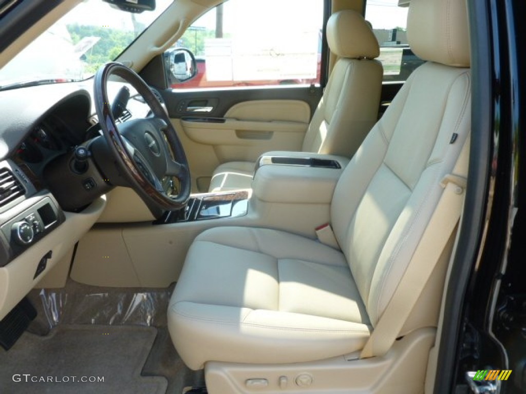 2012 Yukon Denali AWD - Onyx Black / Cocoa/Light Cashmere photo #15