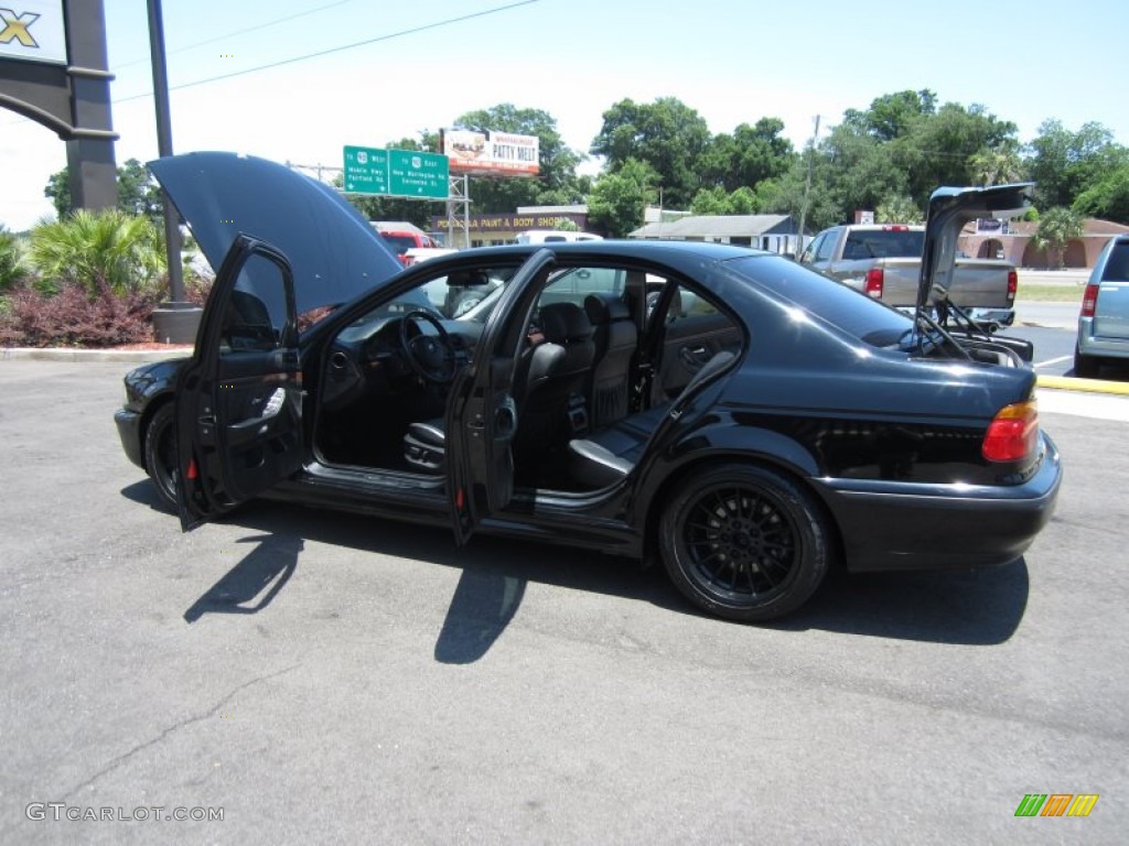 1999 5 Series 540i Sedan - Jet Black / Black photo #23