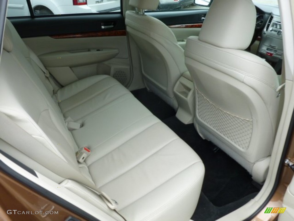 Warm Ivory Interior 2011 Subaru Outback 2.5i Limited Wagon Photo #66011496