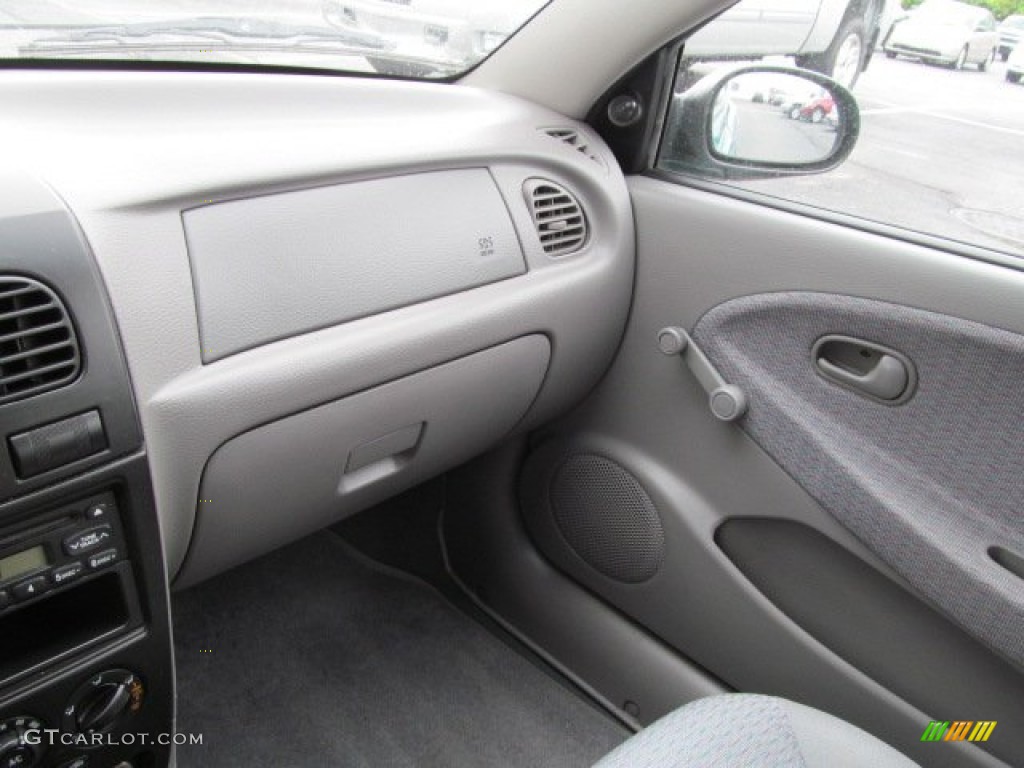 2001 Rio Sedan - Emerald Green / Gray photo #18