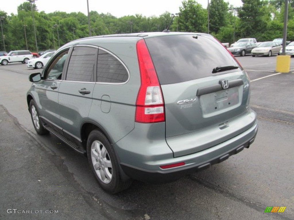 2011 CR-V SE 4WD - Opal Sage Metallic / Ivory photo #6