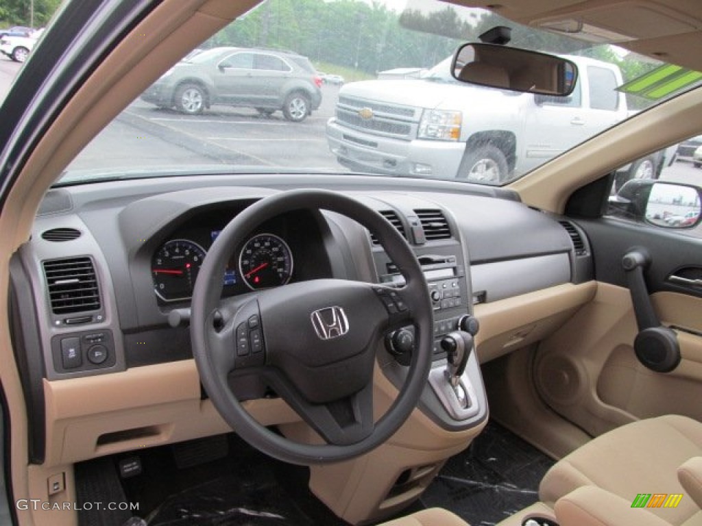 2011 CR-V SE 4WD - Opal Sage Metallic / Ivory photo #11