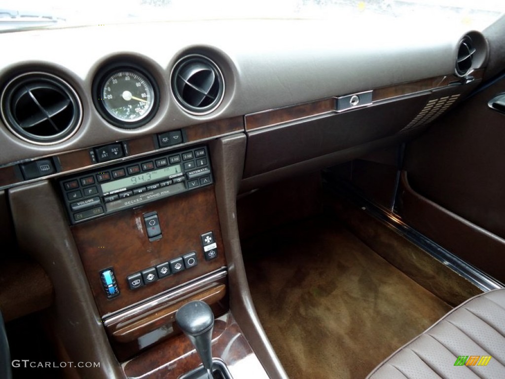 1987 SL Class 560 SL Roadster - Light Beige Metallic / Brown photo #40