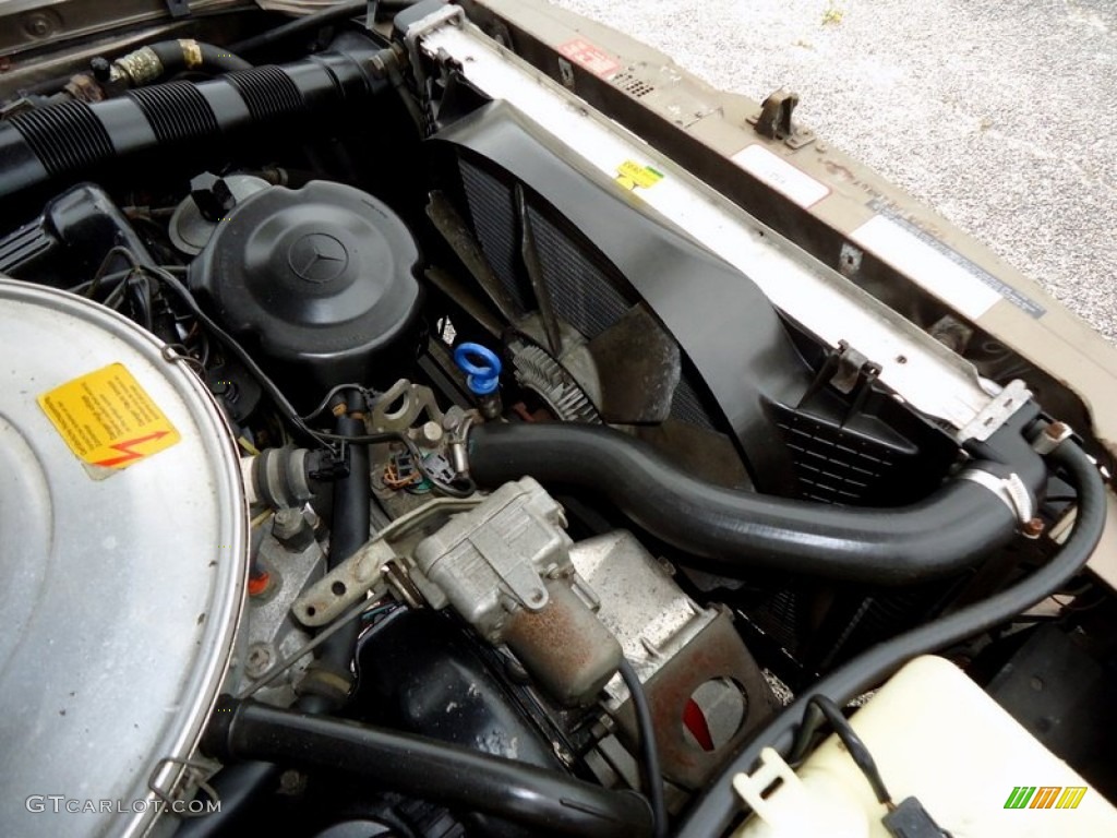 1987 Mercedes-Benz SL Class 560 SL Roadster 5.6 Liter SOHC 16-Valve V8 Engine Photo #66012573