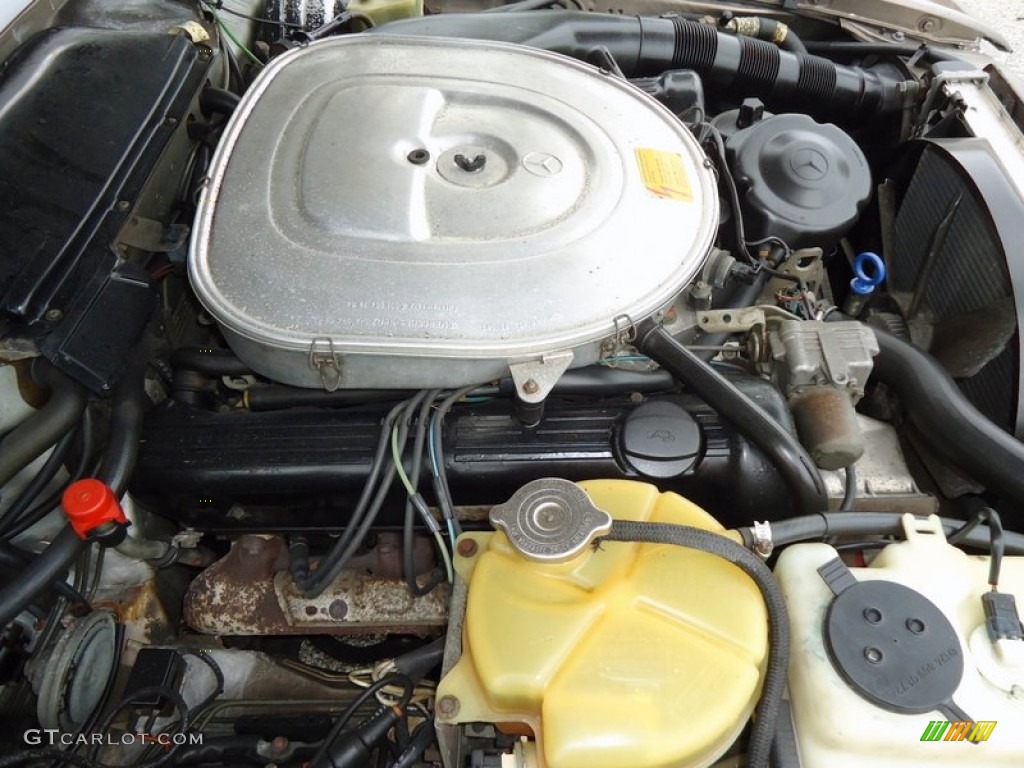 1987 Mercedes-Benz SL Class 560 SL Roadster 5.6 Liter SOHC 16-Valve V8 Engine Photo #66012582
