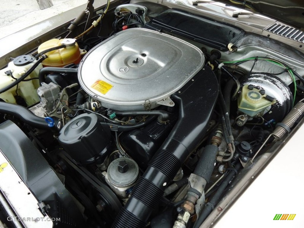 1987 Mercedes-Benz SL Class 560 SL Roadster 5.6 Liter SOHC 16-Valve V8 Engine Photo #66012600