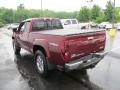 2009 Sonoma Red Metallic GMC Canyon SLE Extended Cab 4x4  photo #7