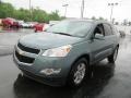 2009 Silver Moss Metallic Chevrolet Traverse LT  photo #4