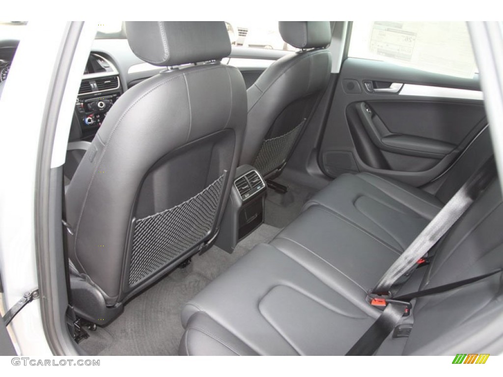 Black Interior 2013 Audi A4 2.0T Sedan Photo #66013551