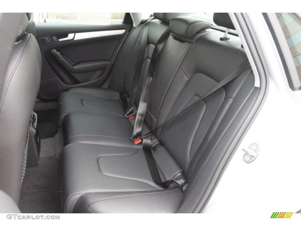 Black Interior 2013 Audi A4 2.0T Sedan Photo #66013563