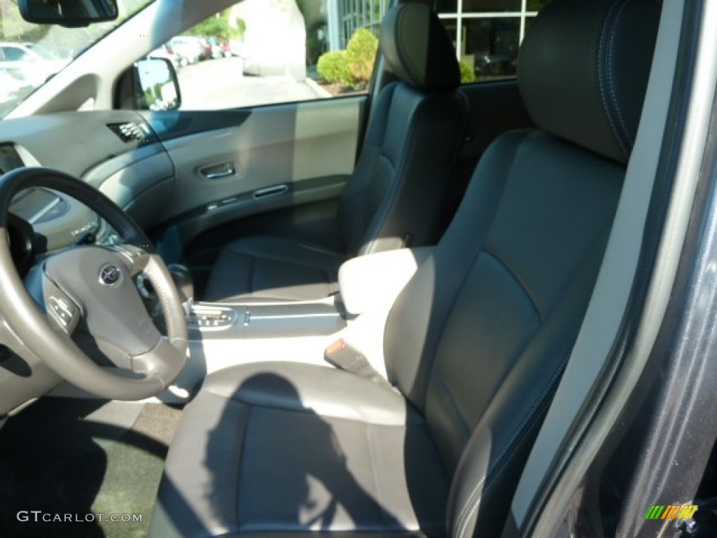 2010 Tribeca 3.6R Touring - Graphite Gray Metallic / Slate Gray photo #15