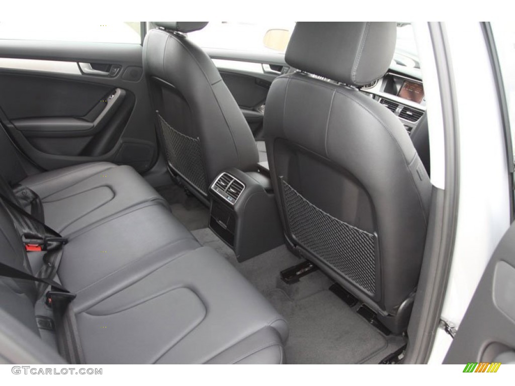 Black Interior 2013 Audi A4 2.0T Sedan Photo #66013623