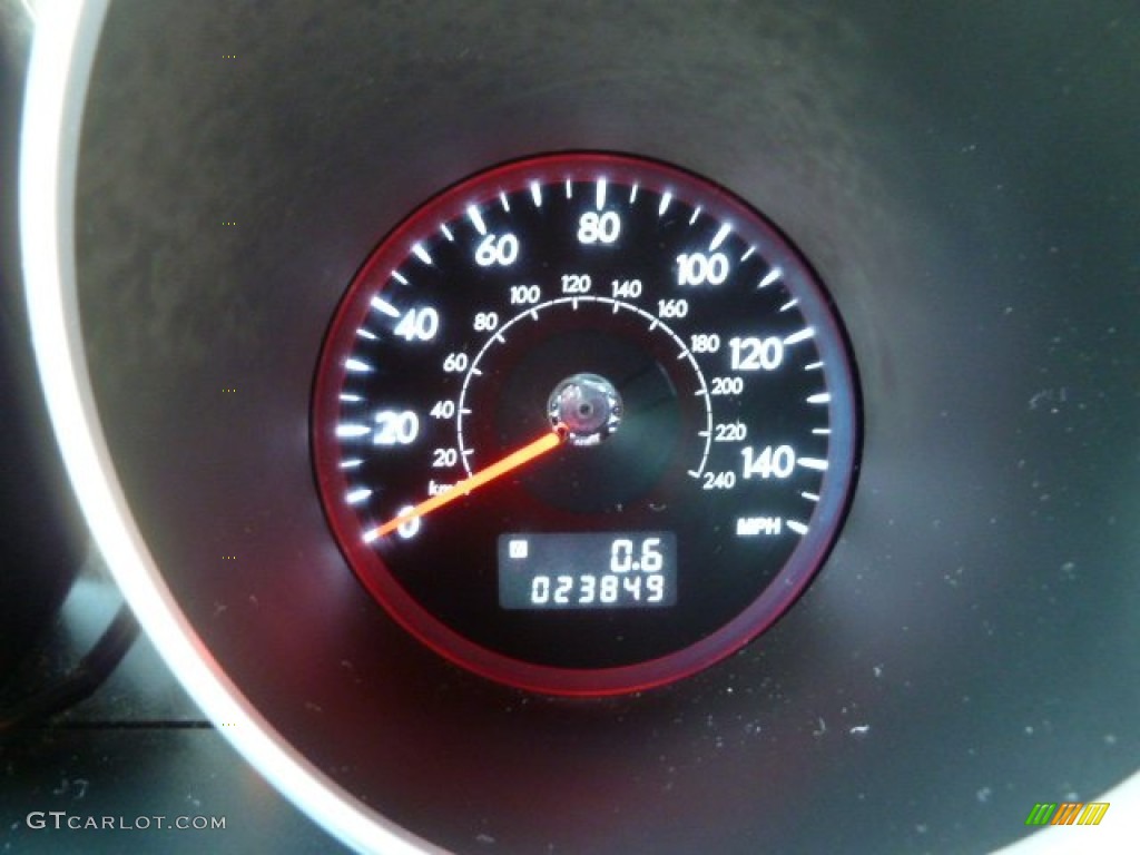 2010 Tribeca 3.6R Touring - Graphite Gray Metallic / Slate Gray photo #24