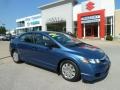 2009 Atomic Blue Metallic Honda Civic DX-VP Sedan  photo #1