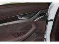 2012 Audi A8 Balao Brown Interior Door Panel Photo