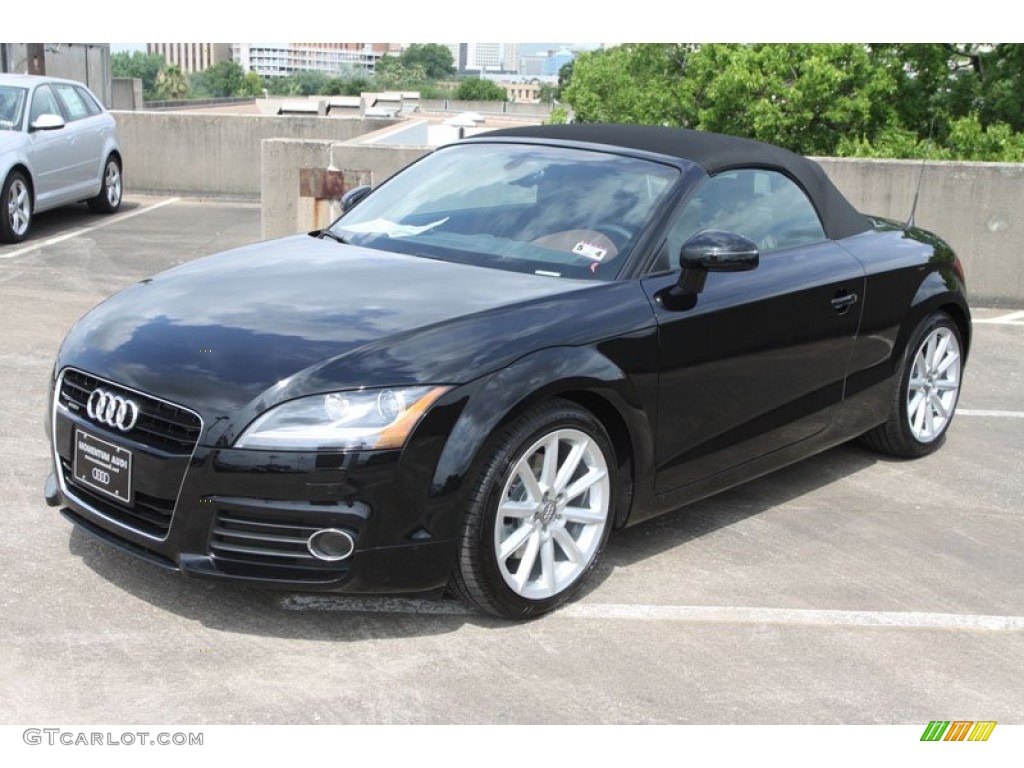 Brilliant Black 2012 Audi TT 2.0T quattro Roadster Exterior Photo #66014511