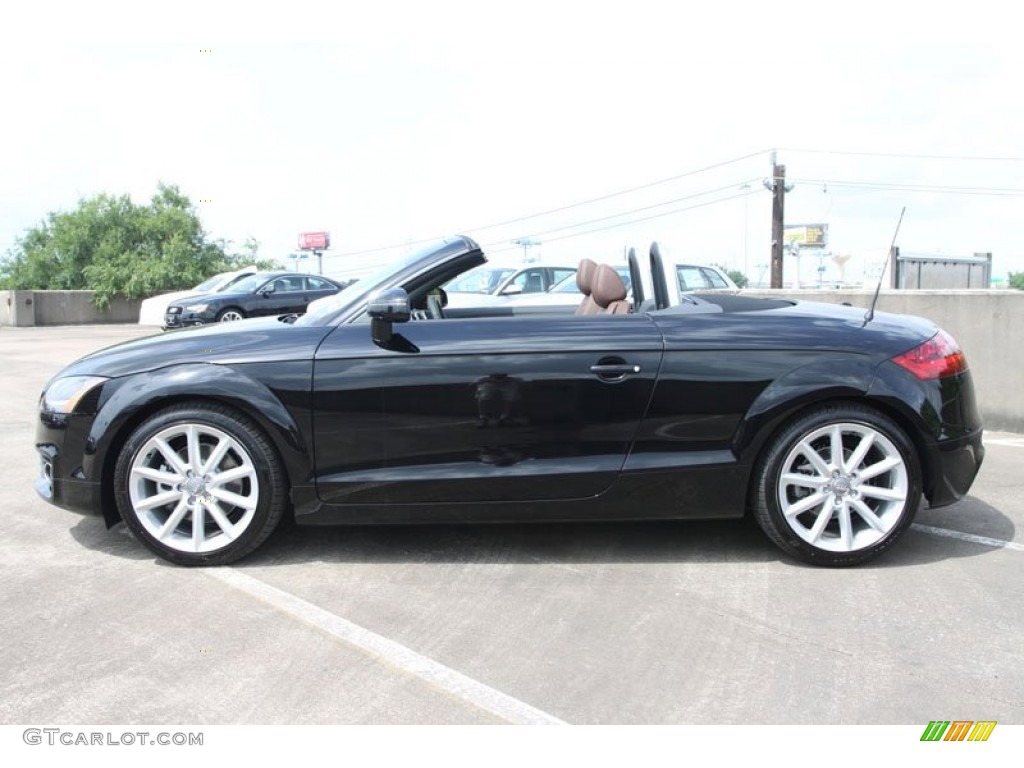 Brilliant Black 2012 Audi TT 2.0T quattro Roadster Exterior Photo #66014553