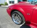 2001 Laser Red Metallic Ford Mustang GT Convertible  photo #10