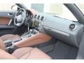 2012 Audi TT Nougat Brown Interior Dashboard Photo