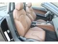 2012 Audi TT Nougat Brown Interior Front Seat Photo