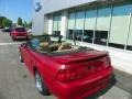 2001 Laser Red Metallic Ford Mustang GT Convertible  photo #21