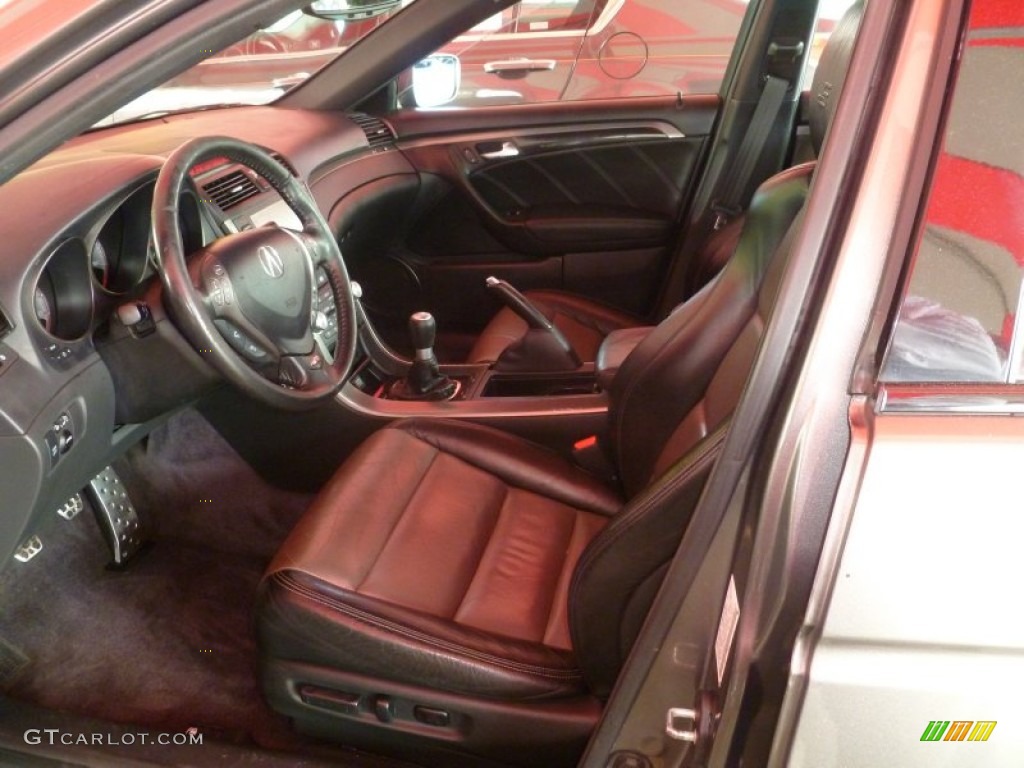 Ebony Interior 2008 Acura TL 3.5 Type-S Photo #66014771