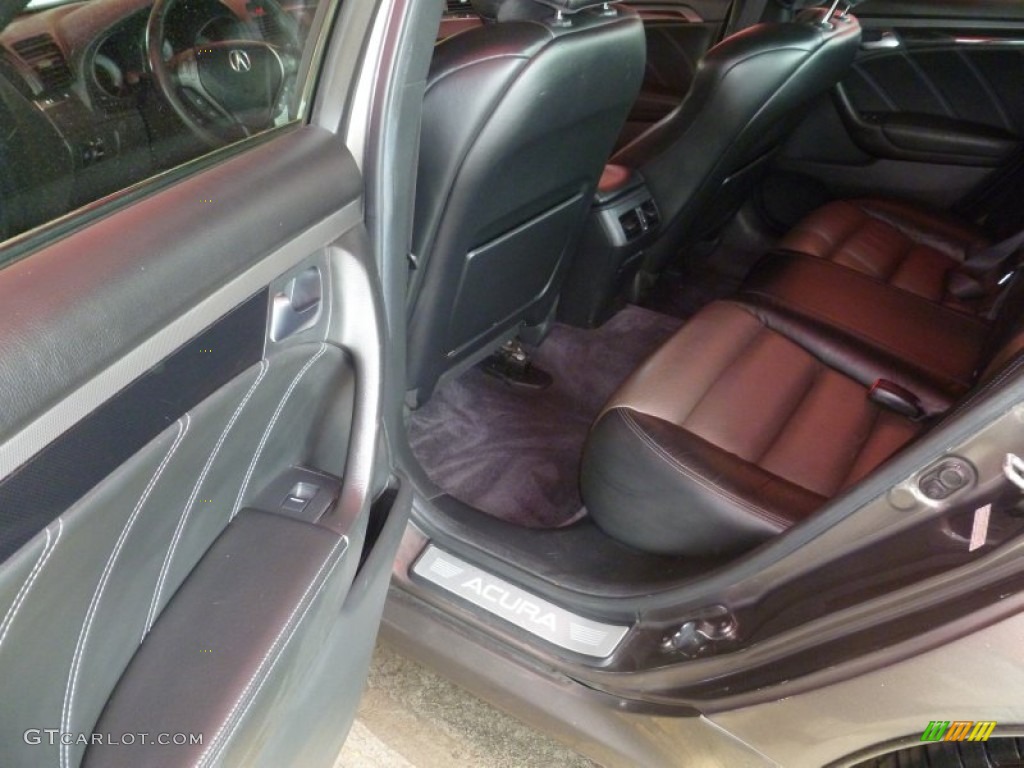 Ebony Interior 2008 Acura TL 3.5 Type-S Photo #66014781