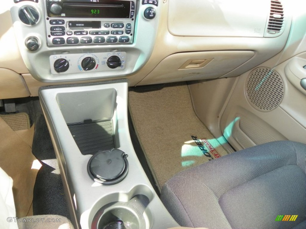 2001 Explorer Sport Trac 4x4 - Estate Green Metallic / Medium Prairie Tan photo #22