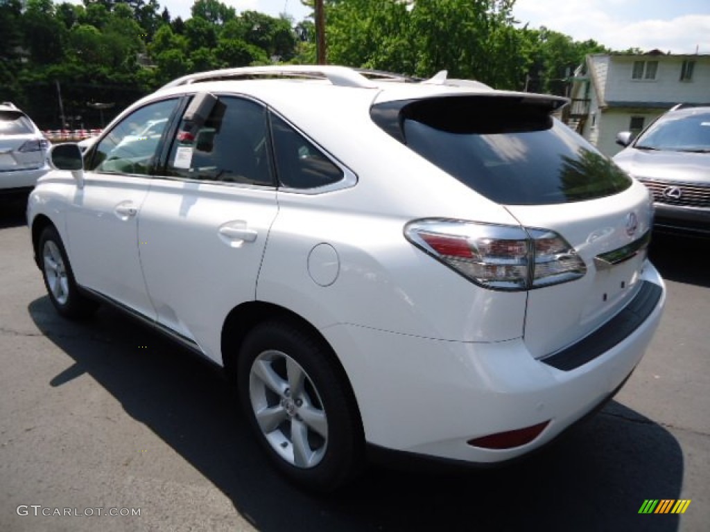 2012 RX 350 AWD - Starfire White Pearl / Parchment photo #2