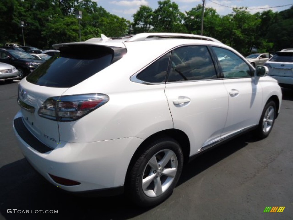 2012 RX 350 AWD - Starfire White Pearl / Parchment photo #4