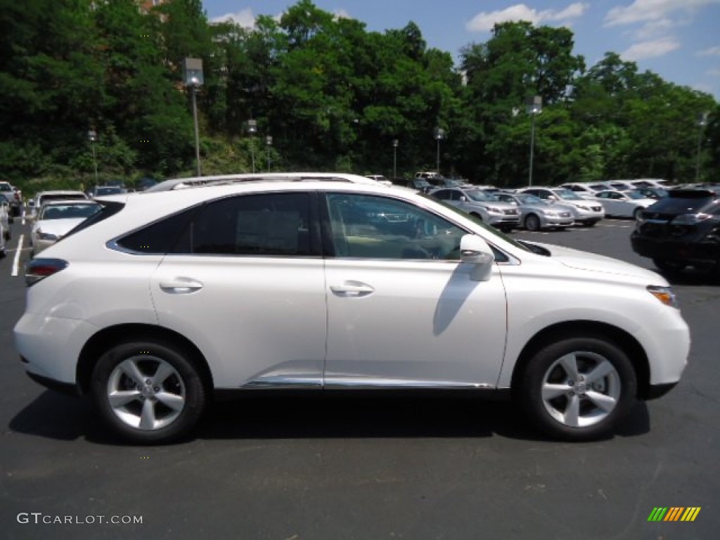 2012 RX 350 AWD - Starfire White Pearl / Parchment photo #5