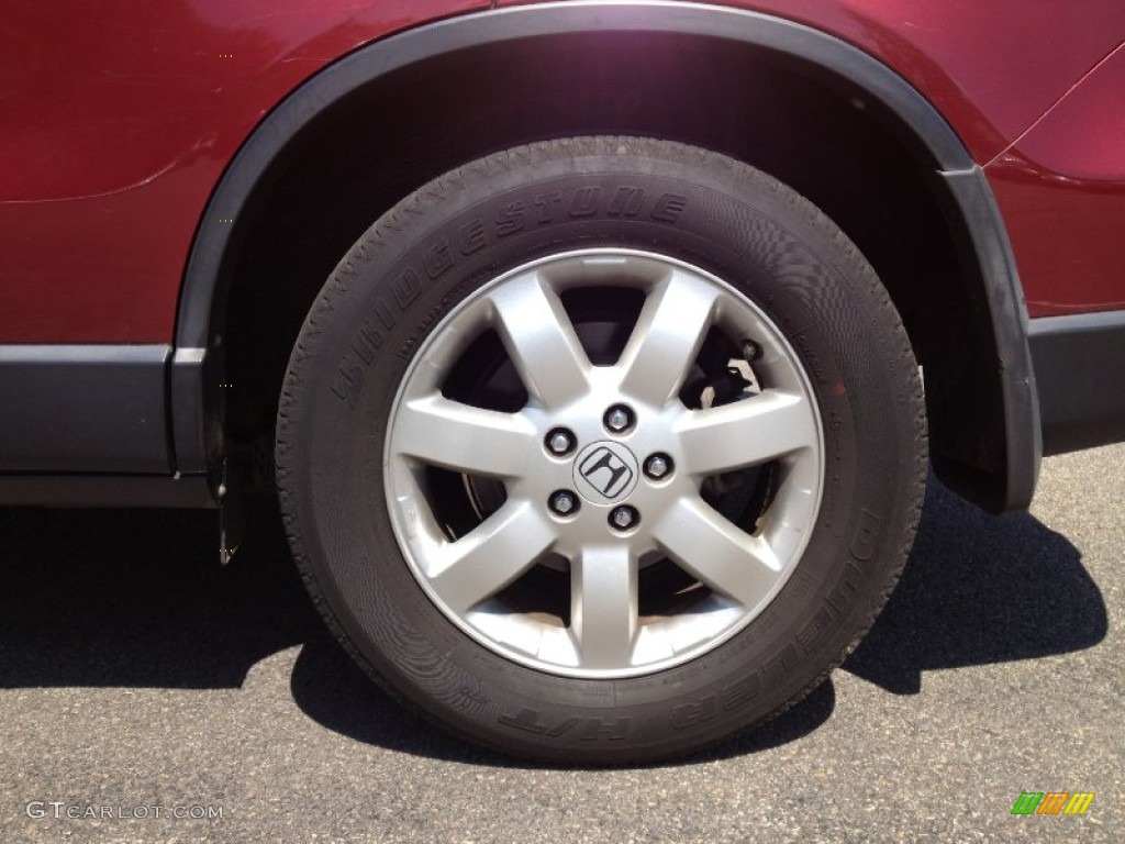 2007 CR-V EX - Tango Red Pearl / Gray photo #3