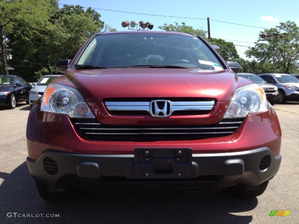 2007 CR-V EX - Tango Red Pearl / Gray photo #7