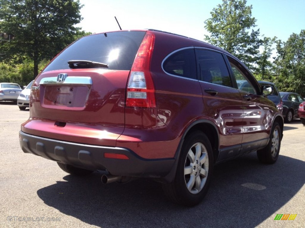 2007 CR-V EX - Tango Red Pearl / Gray photo #10