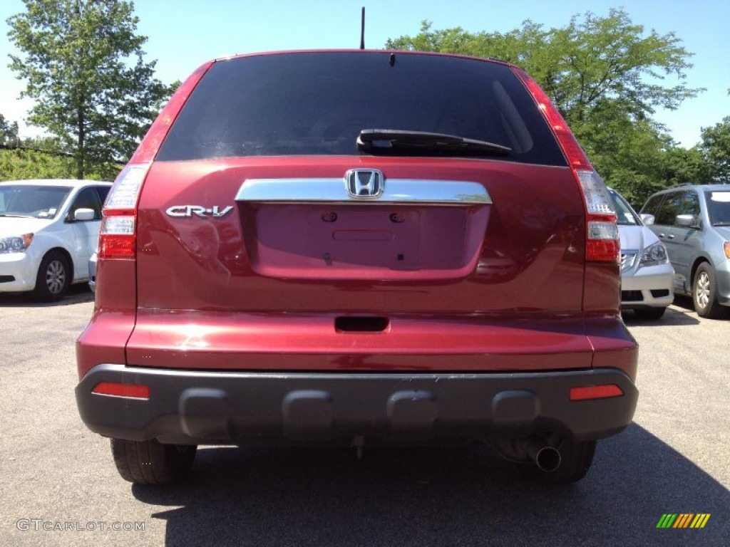 2007 CR-V EX - Tango Red Pearl / Gray photo #11