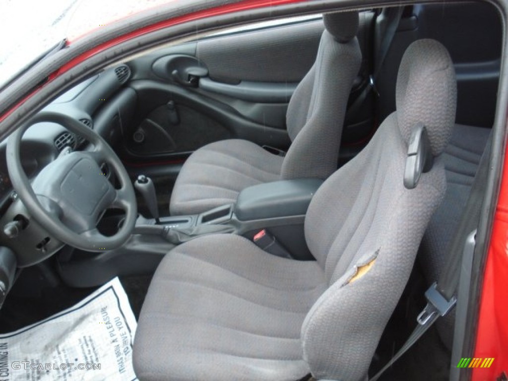 2000 Sunfire SE Coupe - Bright Red / Graphite photo #9