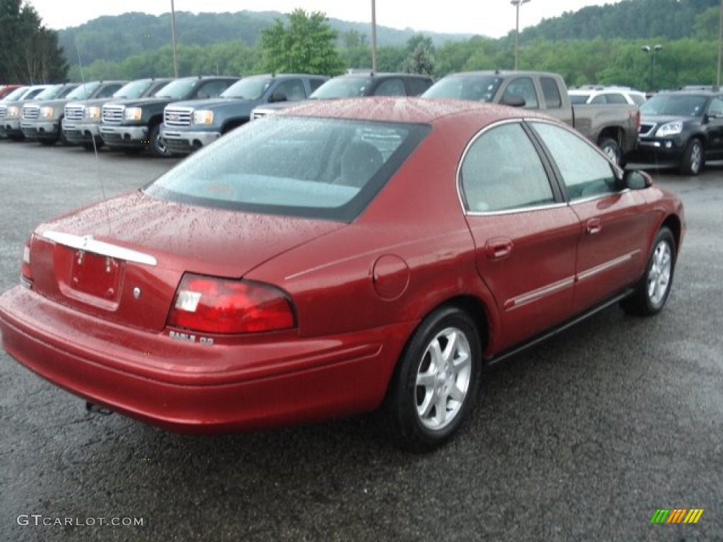 2001 Sable GS Sedan - Toreador Red Metallic / Medium Graphite photo #6