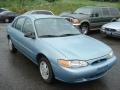 1998 Aquamarine Frost Metallic Ford Escort SE Sedan  photo #1