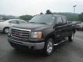 2012 Onyx Black GMC Sierra 1500 SLE Extended Cab 4x4  photo #2