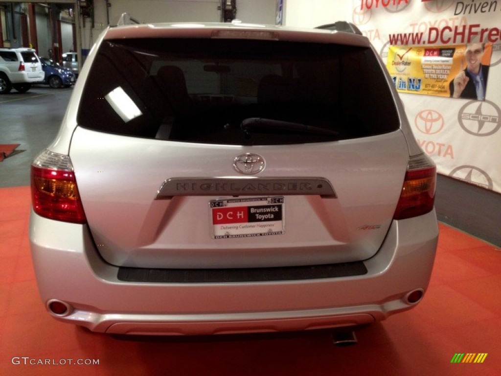 2010 Highlander Sport 4WD - Classic Silver Metallic / Black photo #7