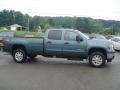 2012 Stealth Gray Metallic GMC Sierra 3500HD SLE Crew Cab 4x4  photo #5
