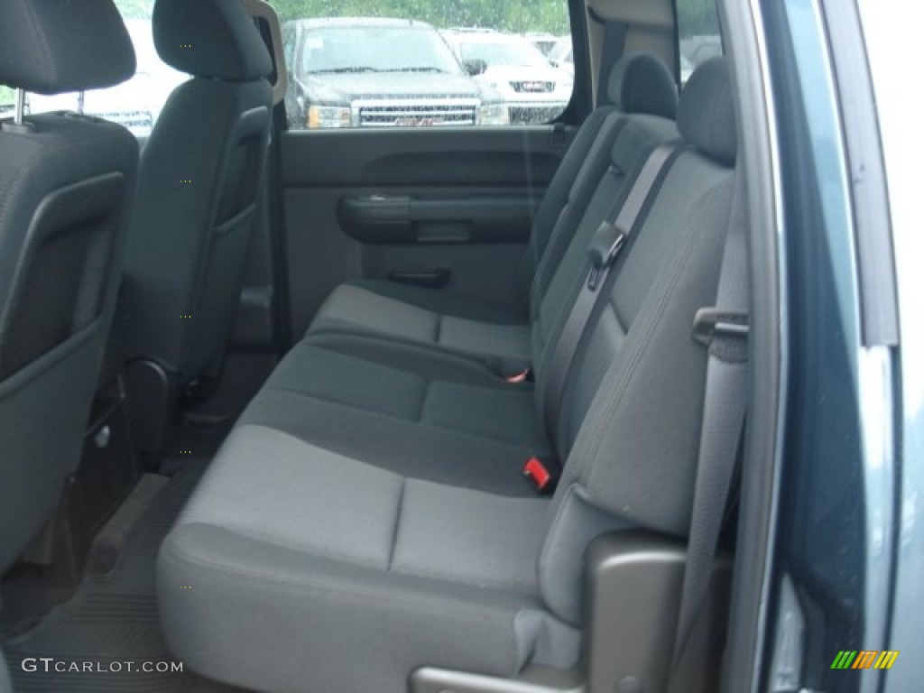 2012 Sierra 3500HD SLE Crew Cab 4x4 - Stealth Gray Metallic / Ebony photo #13