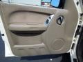 Taupe 2002 Jeep Liberty Limited Door Panel