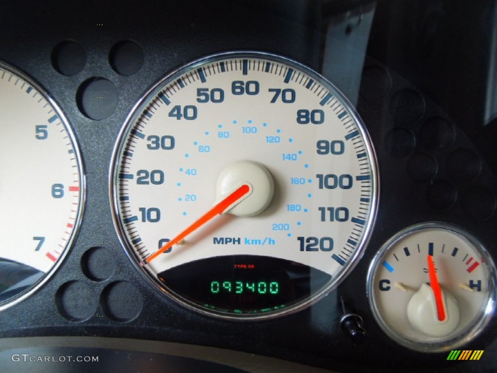 2002 Jeep Liberty Limited Gauges Photo #66020415