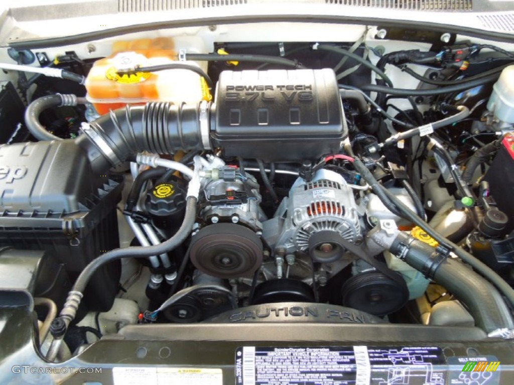 2002 Jeep Liberty Limited 3.7 Liter SOHC 12-Valve Powertech V6 Engine Photo #66020517