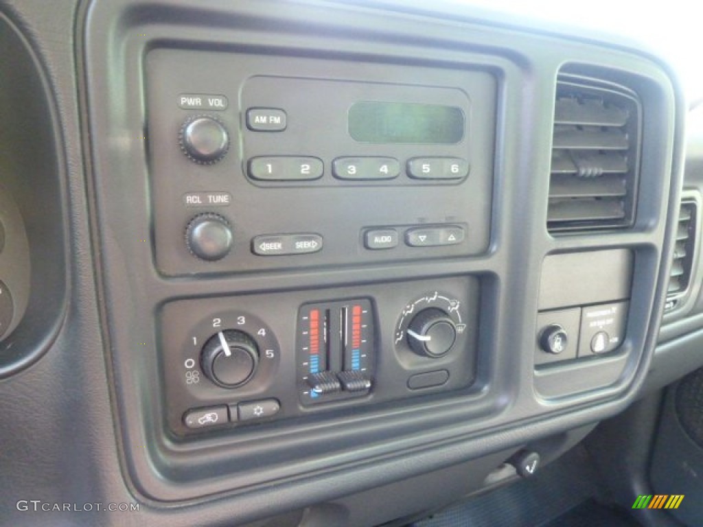 2003 Silverado 2500HD Regular Cab 4x4 - Dark Gray Metallic / Dark Charcoal photo #13